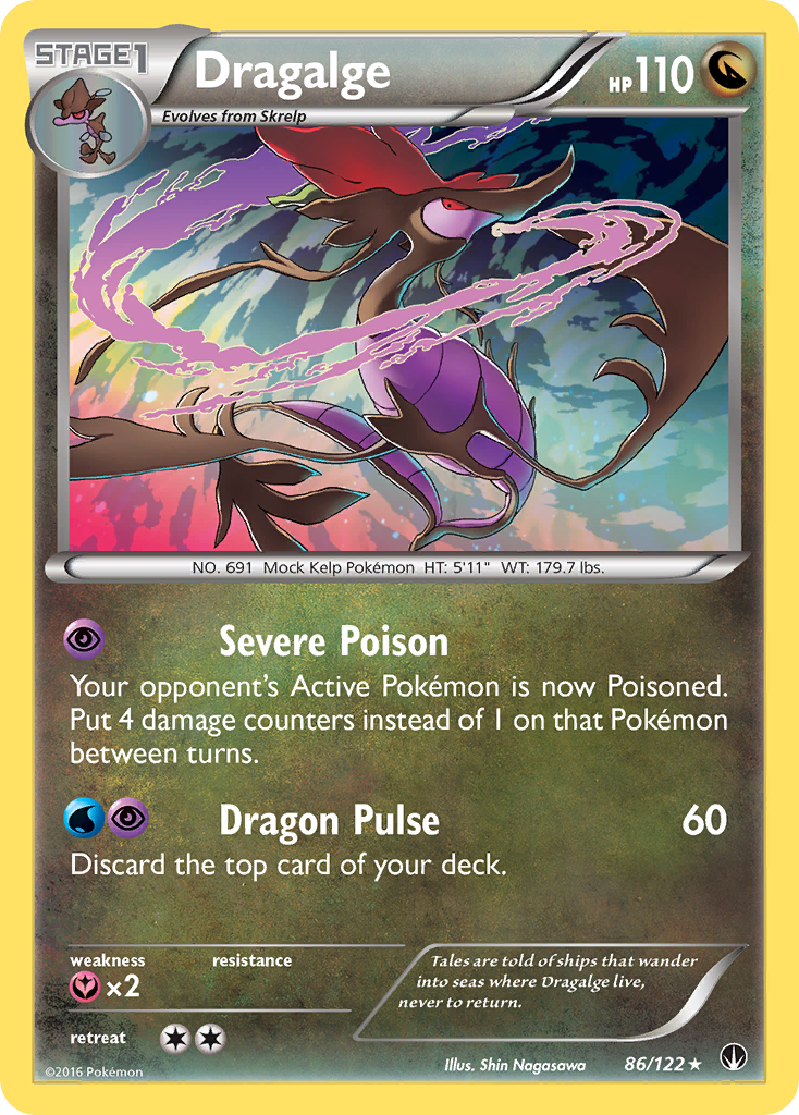 Dragalge – BREAKpoint 86 – Pokémon TCG single card