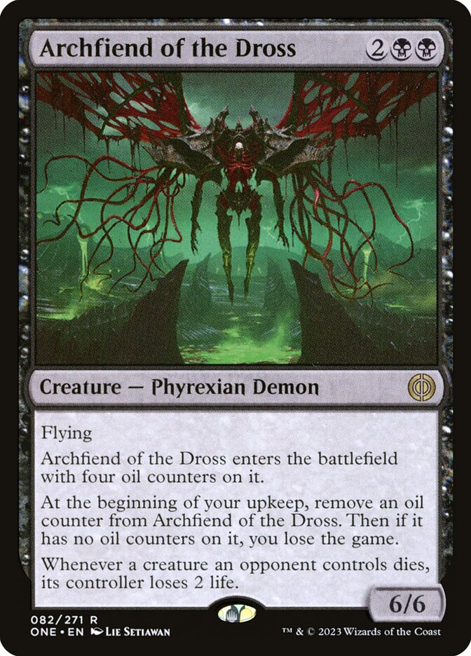 Archfiend of the Dross - Phyrexia: All Will Be One (Rare) [ONE-82] Image principale du produit