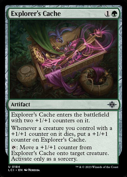 Explorer's Cache – The Lost Caverns of Ixalan (LCI-184) Magic: The Gathering card