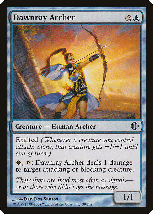 Dawnray Archer – Shards of Alara (ALA-39) Magic: The Gathering card