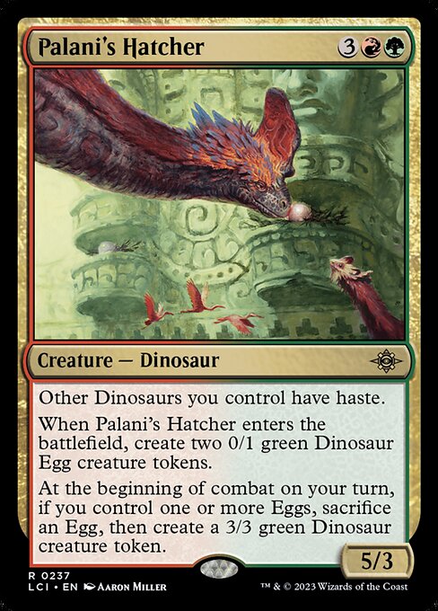 Palani's Hatcher – The Lost Caverns of Ixalan (LCI-237) Magic: The Gathering card