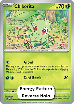 Chikorita - Ascended Heroes: Additionals (Common) [xASC-008] Immagine principale del prodotto