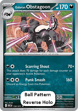 Galarian Obstagoon - Ascended Heroes: Additionals (Uncommon) [xASC-132] Immagine principale del prodotto
