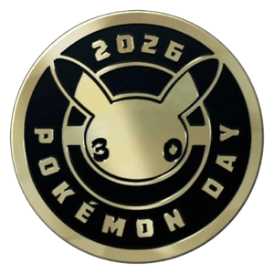 Pokémon Day 2026 Collection Coin - Mega Evolution Products