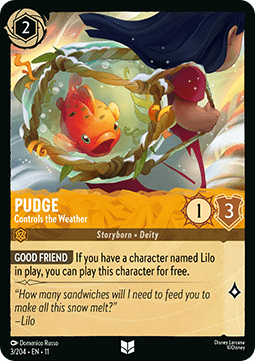 Pudge - Controls the Weather - Winterspell (Uncommon) [11WSP-3] Hoofdafbeelding