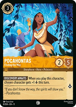 Pocahontas - Finding the Way - Winterspell (Common) [11WSP-8] Hoofdafbeelding