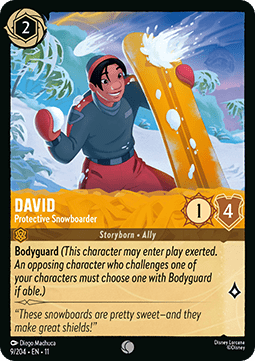 David - Protective Snowboarder - Winterspell (Common) [11WSP-9] Hoofdafbeelding