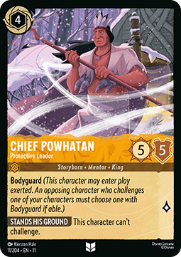Chief Powhatan - Protective Leader - Winterspell (Uncommon) [11WSP-11] Hoofdafbeelding