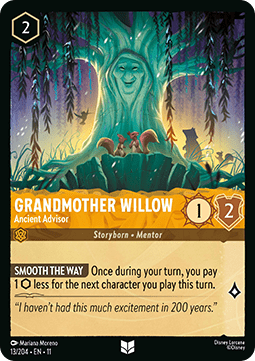 Grandmother Willow - Ancient Advisor (V.1) - Winterspell (Uncommon) [11WSP-13] Hoofdafbeelding