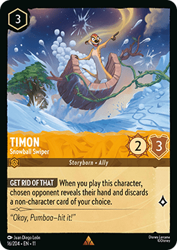 Timon - Snowball Swiper - Winterspell (Rare) [11WSP-16] Hoofdafbeelding