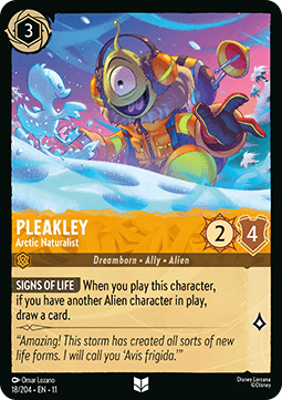 Pleakley - Arctic Naturalist - Winterspell (Uncommon) [11WSP-18] Hoofdafbeelding