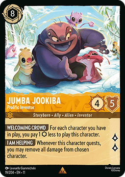 Jumba Jookiba - Prolific Inventor - Winterspell (Rare) [11WSP-19] Hoofdafbeelding
