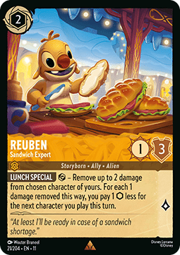 Reuben - Sandwich Expert - Winterspell (Rare) [11WSP-21] Hoofdafbeelding