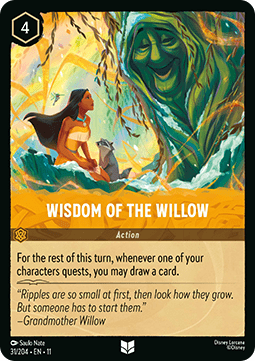 Wisdom of the Willow - Winterspell (Uncommon) [11WSP-31] Hoofdafbeelding