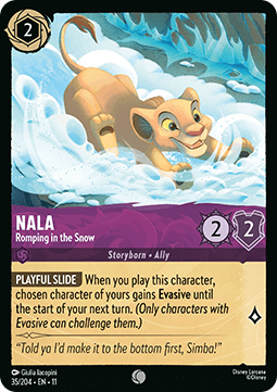 Nala - Romping in the Snow - Winterspell (Common) [11WSP-35] Hoofdafbeelding
