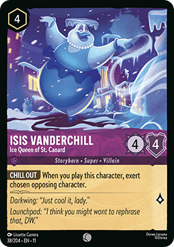 Isis Vanderchill - Ice Queen of St. Canard - Winterspell (Common) [11WSP-38] Hoofdafbeelding