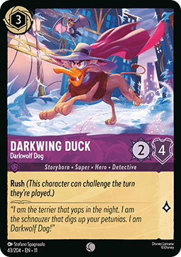 Darkwing Duck - Darkwolf Dog - Winterspell (Common) [11WSP-43] Hoofdafbeelding