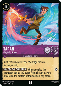 Taran - Magically Armed - Winterspell (Uncommon) [11WSP-44] Hoofdafbeelding