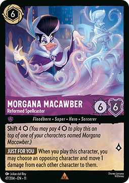 Morgana Macawber - Reformed Spellcaster - Winterspell (Rare) [11WSP-47] Hoofdafbeelding