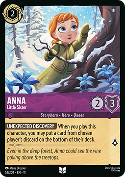 Anna - Little Sister (V.1) - Winterspell (Uncommon) [11WSP-52] Hoofdafbeelding