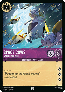 Space Cows - Unexpected Allies - Winterspell (Common) [11WSP-54] Hoofdafbeelding