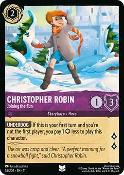 Christopher Robin - Joining the Fun - Winterspell (Uncommon) [11WSP-55] Hoofdafbeelding