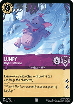 Lumpy - Playful Heffalump - Winterspell (Common) [11WSP-56] Hoofdafbeelding