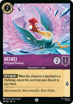 Heihei - Persistent Presence - Winterspell (Common) [11WSP-58] Hoofdafbeelding