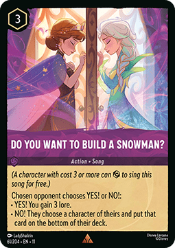 Do You Want to Build A Snowman? - Winterspell (Rare) [11WSP-61] Hoofdafbeelding
