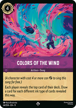 Colors of the Wind (V.1) - Winterspell (Super Rare) [11WSP-64] Hoofdafbeelding