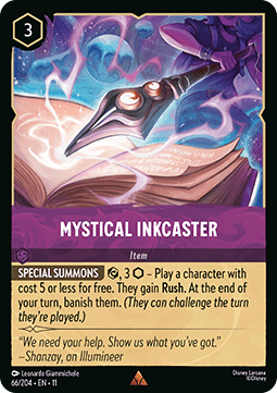 Mystical Inkcaster - Winterspell (Rare) [11WSP-66] Hoofdafbeelding