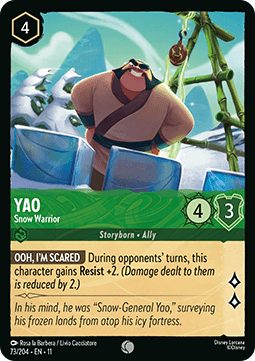 Yao - Snow Warrior - Winterspell (Common) [11WSP-73] Hoofdafbeelding