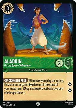 Aladdin - On the Edge of Adventure (V.1) - Winterspell (Common) [11WSP-81] Hoofdafbeelding
