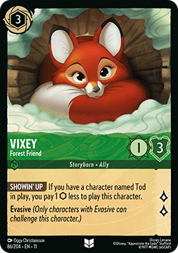Vixey - Forest Friend - Winterspell (Uncommon) [11WSP-86] Imagen principal del producto
