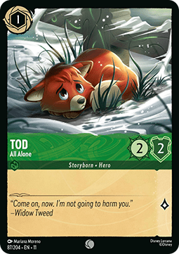 Tod - All Alone - Winterspell (Common) [11WSP-87] Immagine principale del prodotto