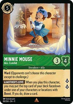 Minnie Mouse - Mrs. Cratchit (V.1) - Winterspell (Rare) [11WSP-88] Immagine principale del prodotto