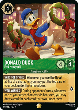 Donald Duck - Fred Honeywell - Winterspell (Legendary) [11WSP-93] Immagine principale del prodotto