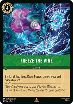 Freeze the Vine (V.1) - Winterspell (Rare) [11WSP-96] Immagine principale del prodotto