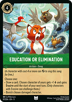 Education or Elimination - Winterspell (Uncommon) [11WSP-97] Immagine principale del prodotto