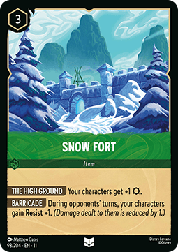 Snow Fort - Winterspell (Uncommon) [11WSP-98] Immagine principale del prodotto