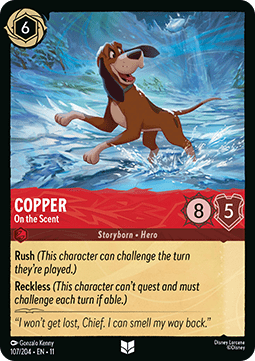 Copper - On the Scent - Winterspell (Uncommon) [11WSP-107] Hauptbild