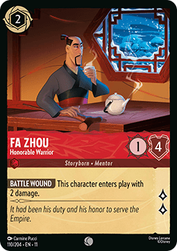 Fa Zhou - Honorable Warrior - Winterspell (Common) [11WSP-110] Hauptbild