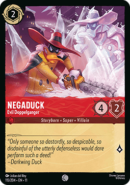Negaduck - Evil Doppelganger - Winterspell (Common) [11WSP-115] Hauptbild