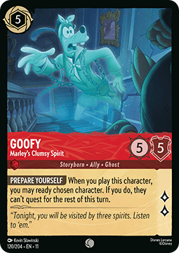 Goofy - Marley's Clumsy Spirit - Winterspell (Common) [11WSP-120] Imagen principal del producto