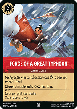 Force of a Great Typhoon - Winterspell (Common) [11WSP-128] Immagine principale del prodotto