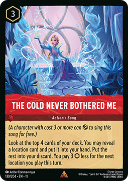 The Cold Never Bothered Me (V.1) - Winterspell (Rare) [11WSP-130] Immagine principale del prodotto
