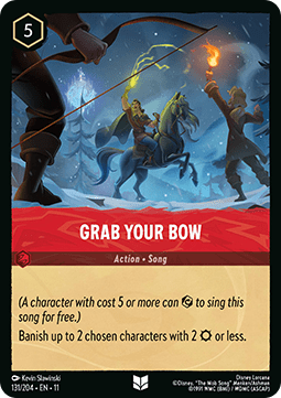 Grab Your Bow - Winterspell (Uncommon) [11WSP-131] Immagine principale del prodotto