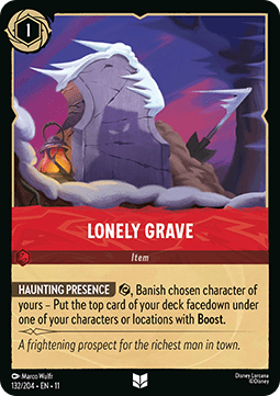 Lonely Grave - Winterspell (Uncommon) [11WSP-132] Immagine principale del prodotto