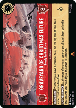 Graveyard of Christmas Future - Lonely Resting Place - Winterspell (Rare) [11WSP-135] Immagine principale del prodotto