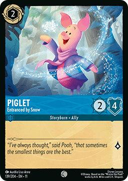 Piglet - Entranced by Snow - Winterspell (Common) [11WSP-139] Hauptbild
